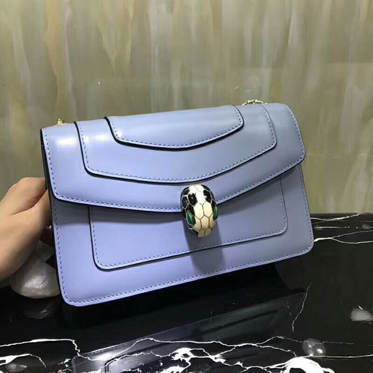 2018 BVLGARI Serpenti Forever flap cover bag