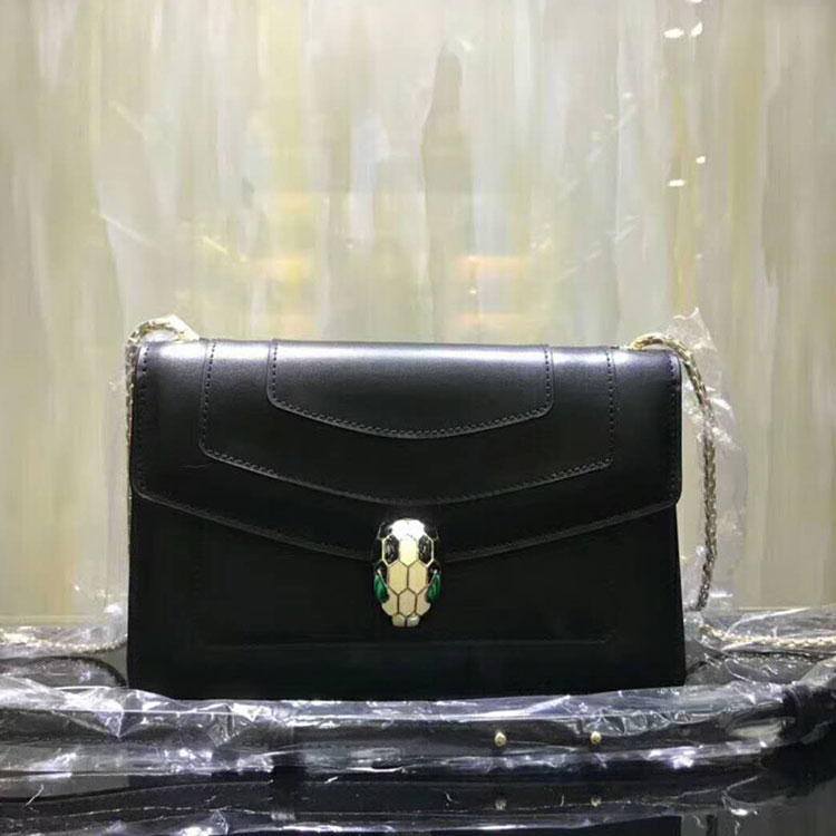 2018 BVLGARI Serpenti Forever flap cover bag