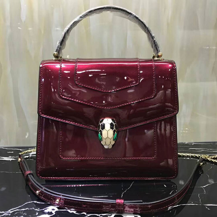 2018 BVLGARI Serpenti Forever flap cover bag