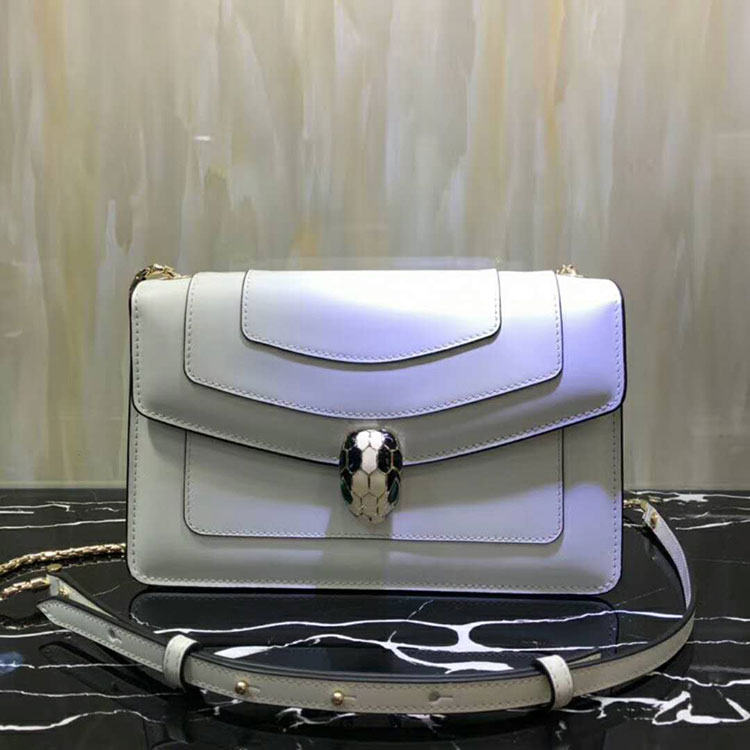 2018 BVLGARI Serpenti Forever flap cover bag