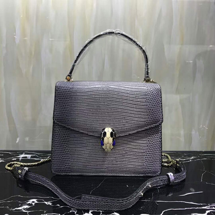 2018 BVLGARI Serpenti Forever flap cover bag