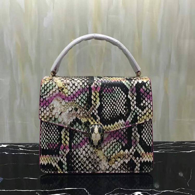 2018 BVLGARI Serpenti Forever flap cover bag