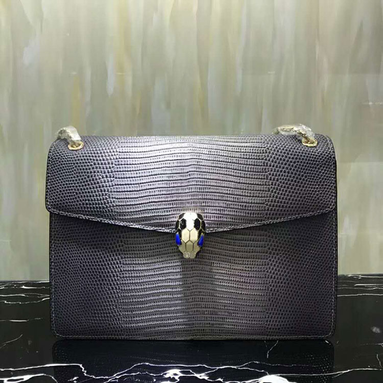 2018 BVLGARI Serpenti Forever flap cover bag