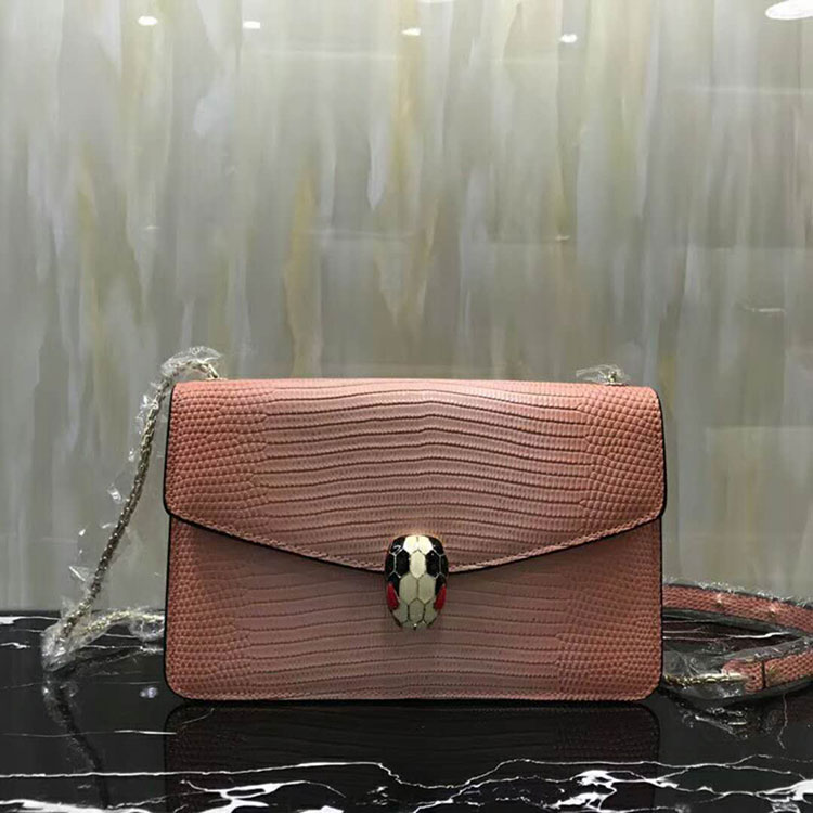 2018 BVLGARI Serpenti Forever flap cover bag