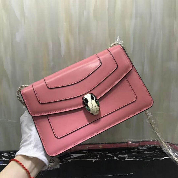 2018 BVLGARI Serpenti Forever flap cover bag