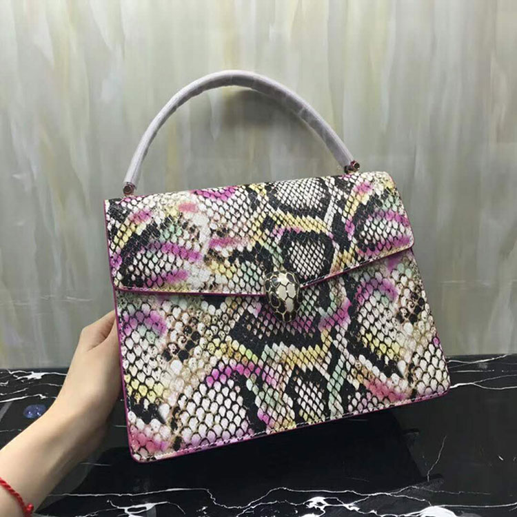 2018 BVLGARI Serpenti Forever flap cover bag