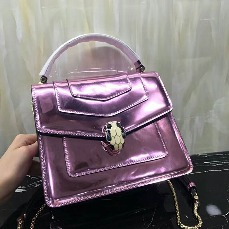 2018 BVLGARI Serpenti Forever flap cover bag