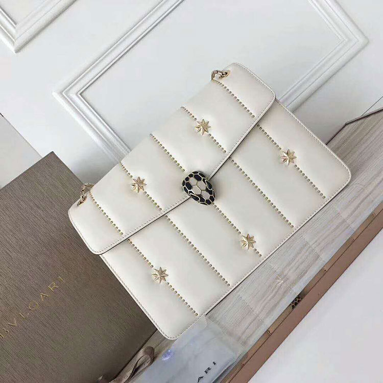 2018 BVLGARI Serpenti Forever flap cover bag