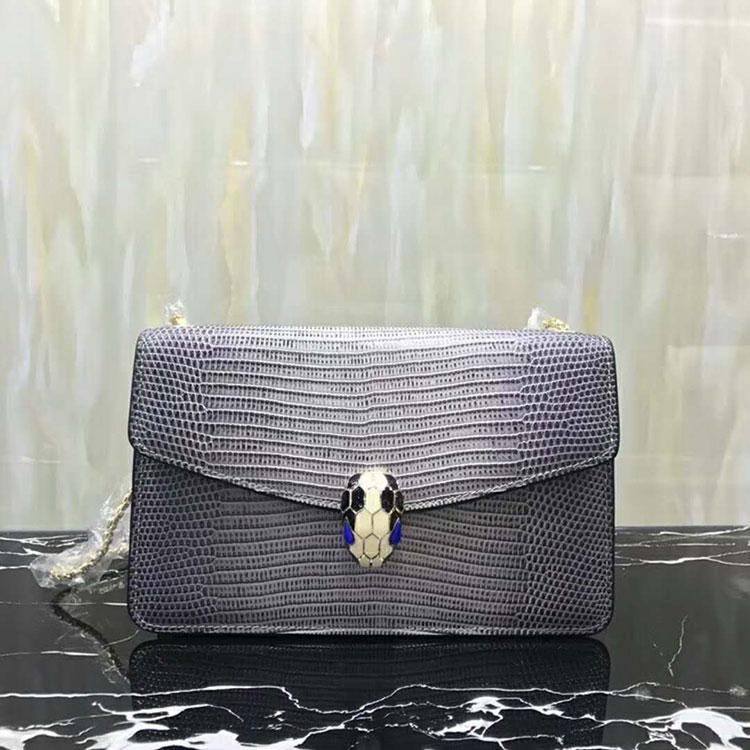 2018 BVLGARI Serpenti Forever flap cover bag