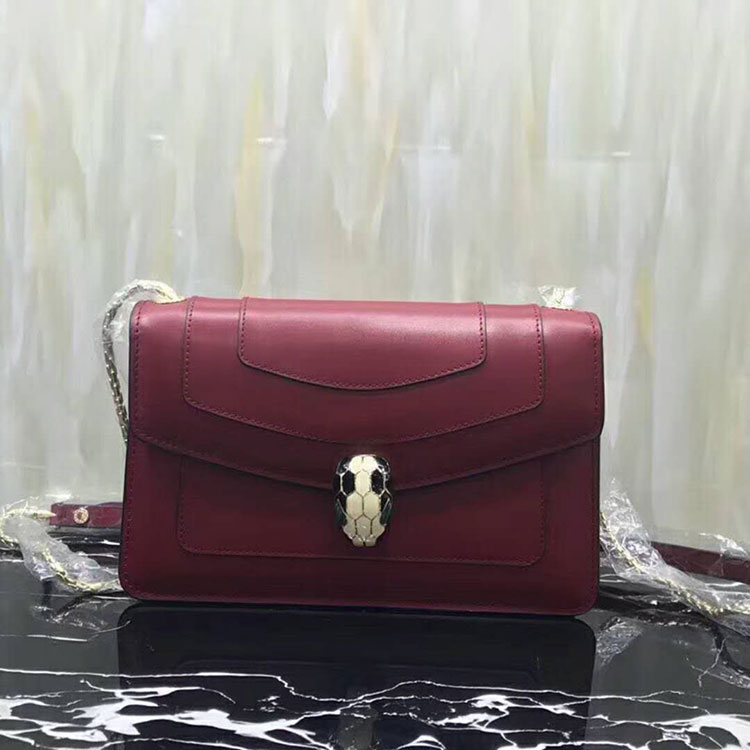 2018 BVLGARI Serpenti Forever flap cover bag