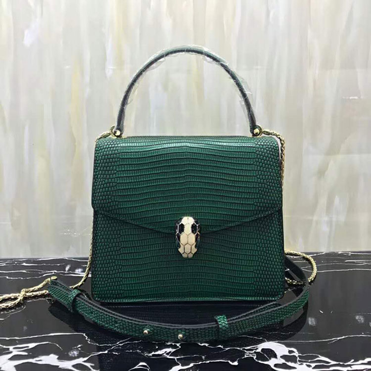 2018 BVLGARI Serpenti Forever flap cover bag