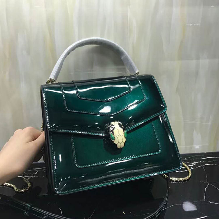 2018 BVLGARI Serpenti Forever flap cover bag