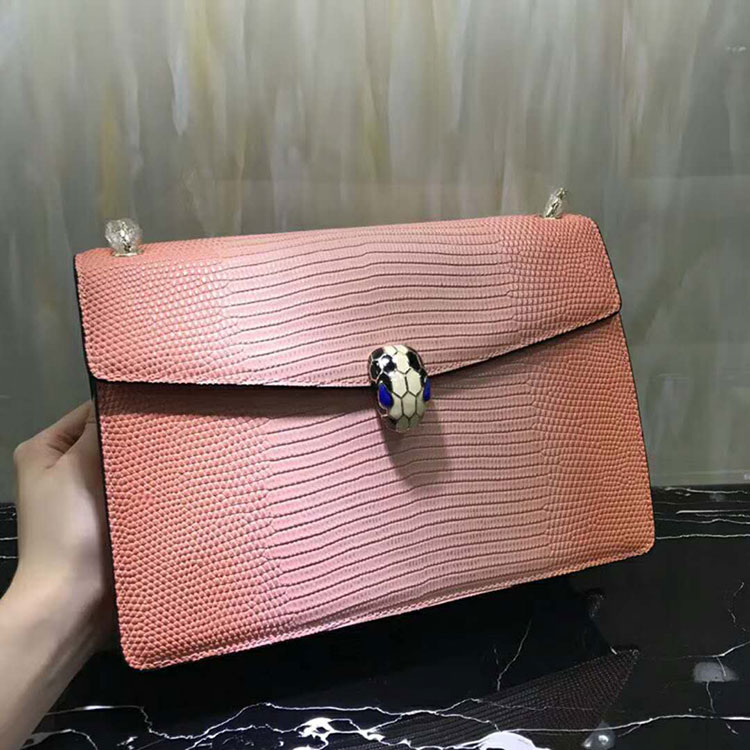 2018 BVLGARI Serpenti Forever flap cover bag