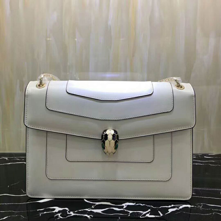 2018 BVLGARI Serpenti Forever flap cover bag