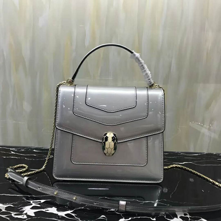 2018 BVLGARI Serpenti Forever flap cover bag