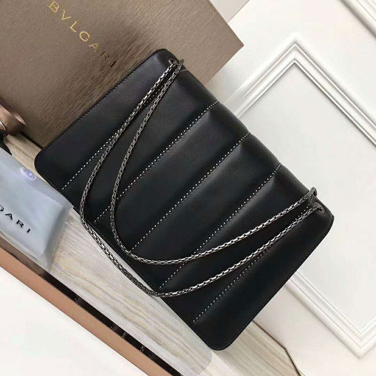 2018 BVLGARI Serpenti Forever flap cover bag