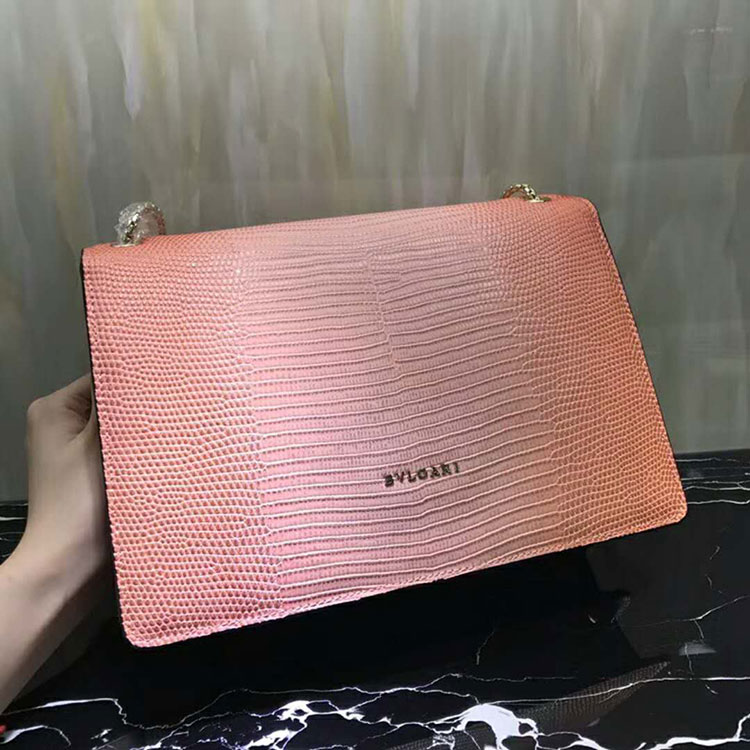 2018 BVLGARI Serpenti Forever flap cover bag