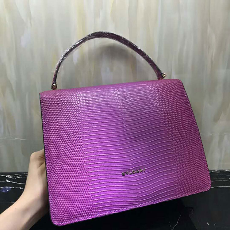 2018 BVLGARI Serpenti Forever flap cover bag