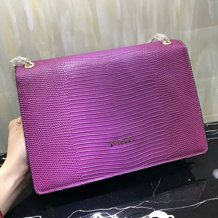 2018 BVLGARI Serpenti Forever flap cover bag