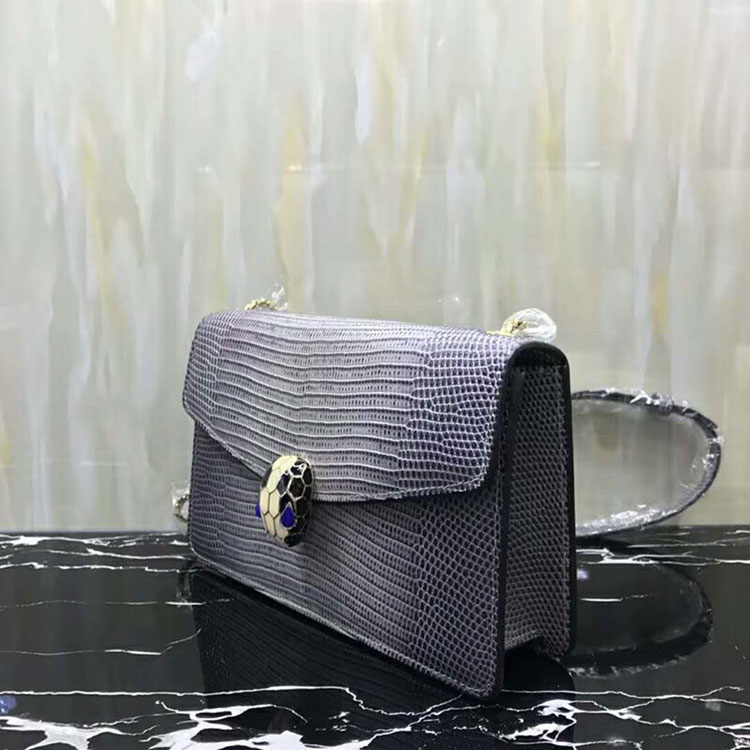 2018 BVLGARI Serpenti Forever flap cover bag