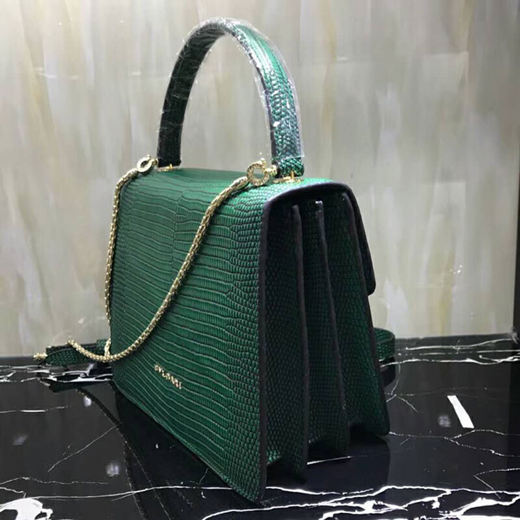 2018 BVLGARI Serpenti Forever flap cover bag