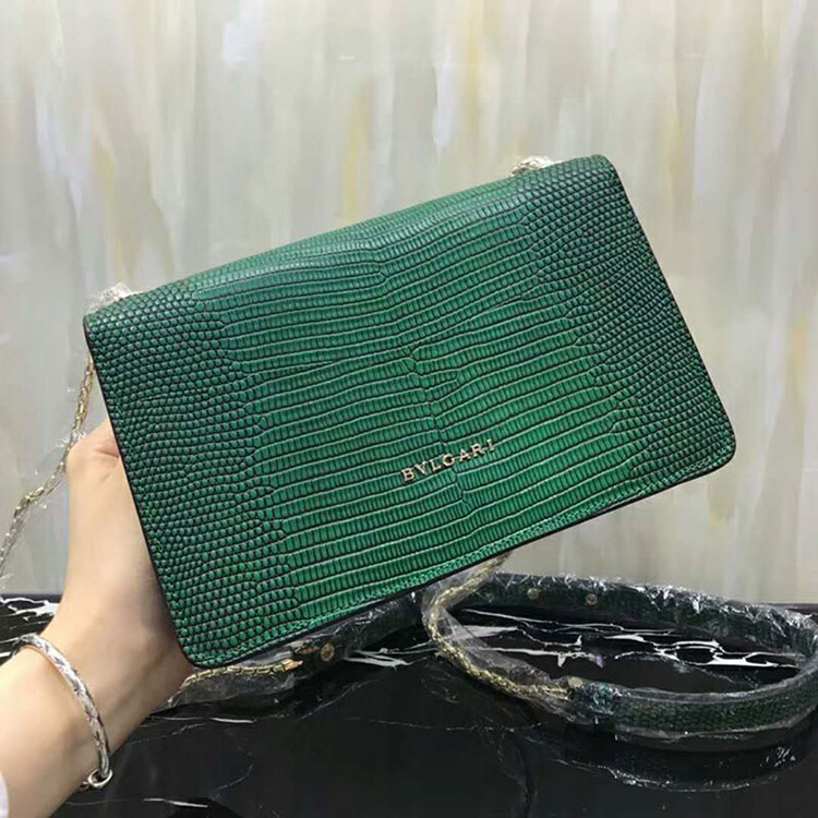 2018 BVLGARI Serpenti Forever flap cover bag