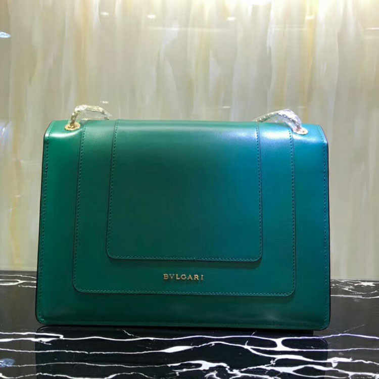 2018 BVLGARI Serpenti Forever flap cover bag