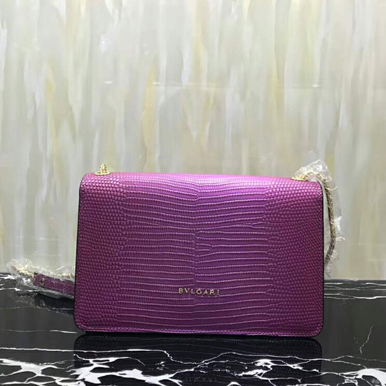 2018 BVLGARI Serpenti Forever flap cover bag