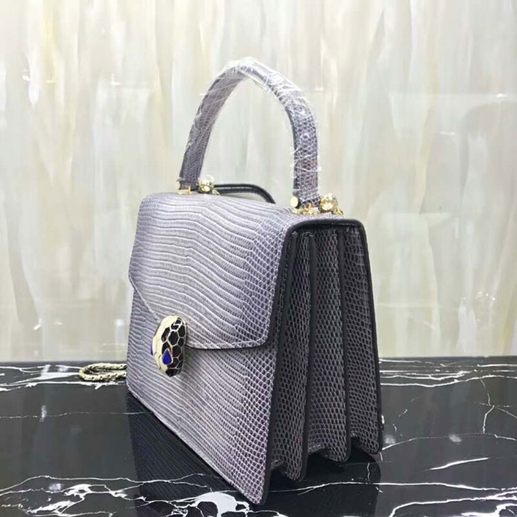 2018 BVLGARI Serpenti Forever flap cover bag