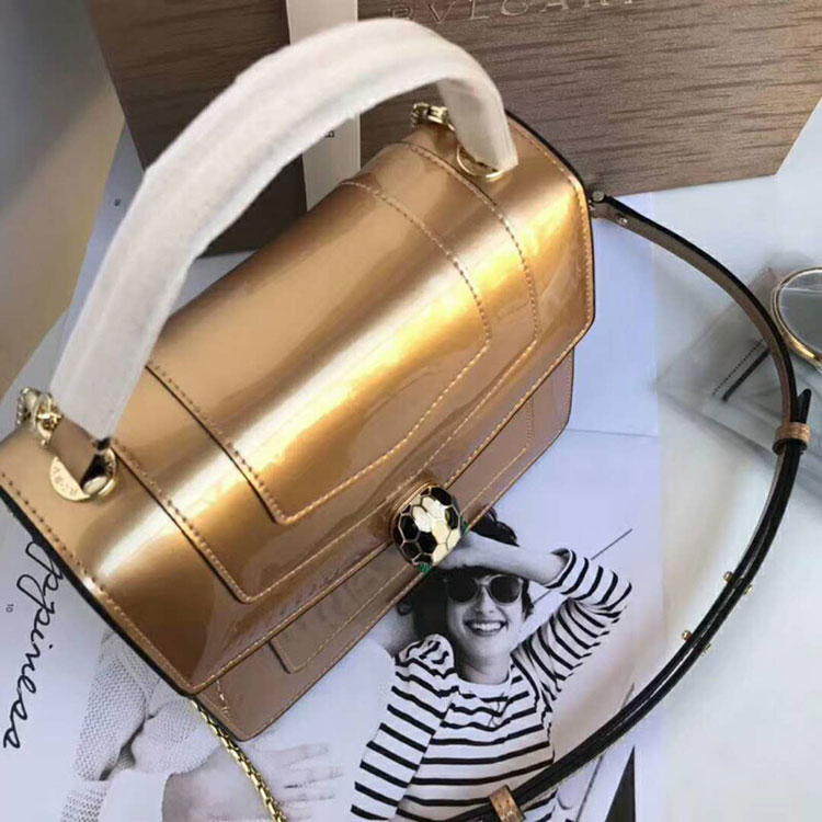 2018 BVLGARI Serpenti Forever flap cover bag