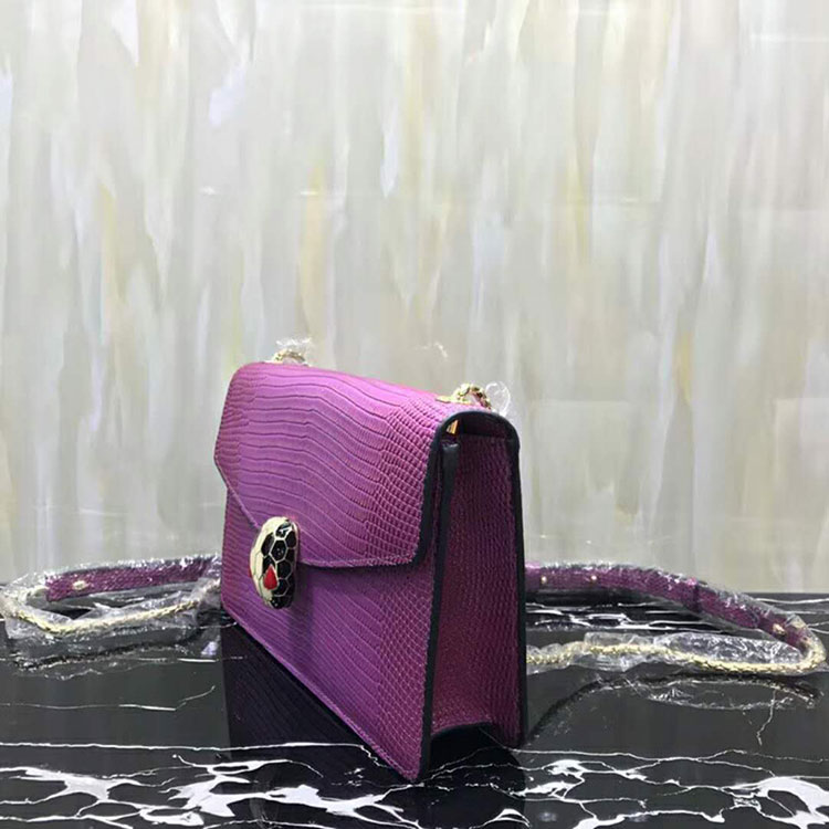 2018 BVLGARI Serpenti Forever flap cover bag