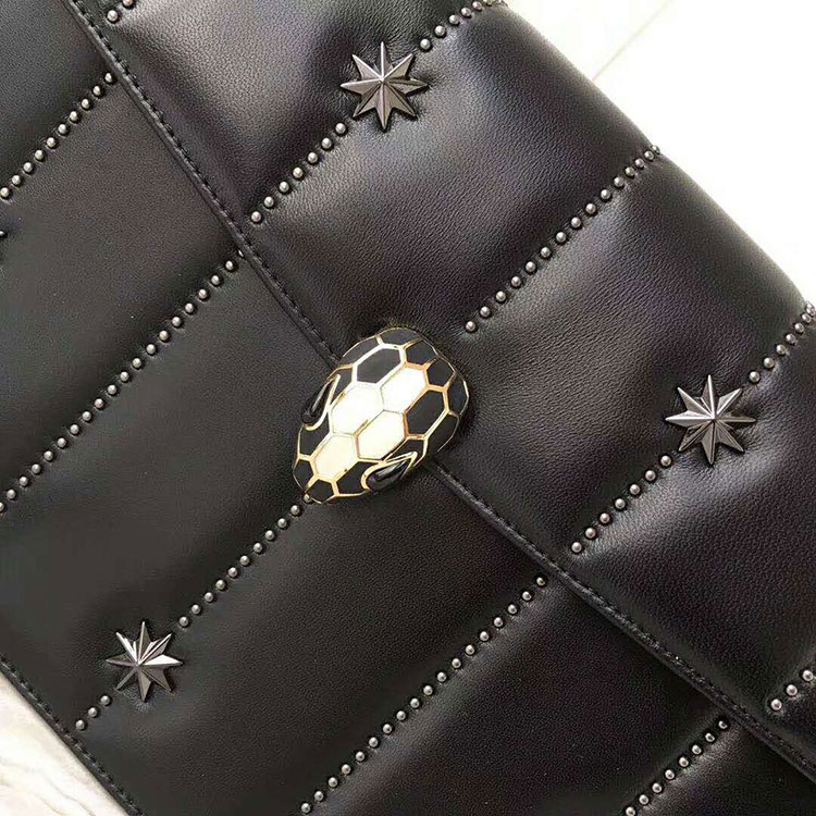 2018 BVLGARI Serpenti Forever flap cover bag