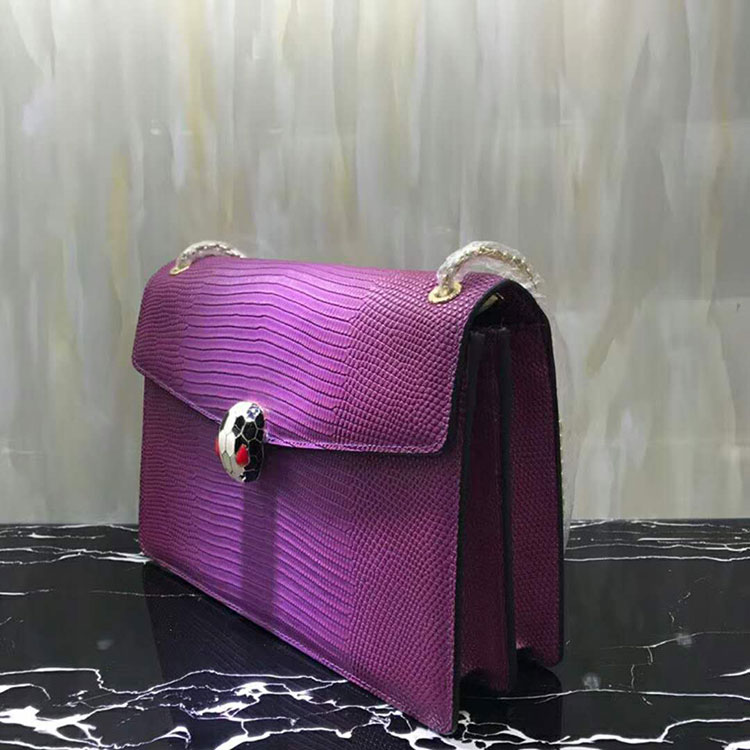 2018 BVLGARI Serpenti Forever flap cover bag