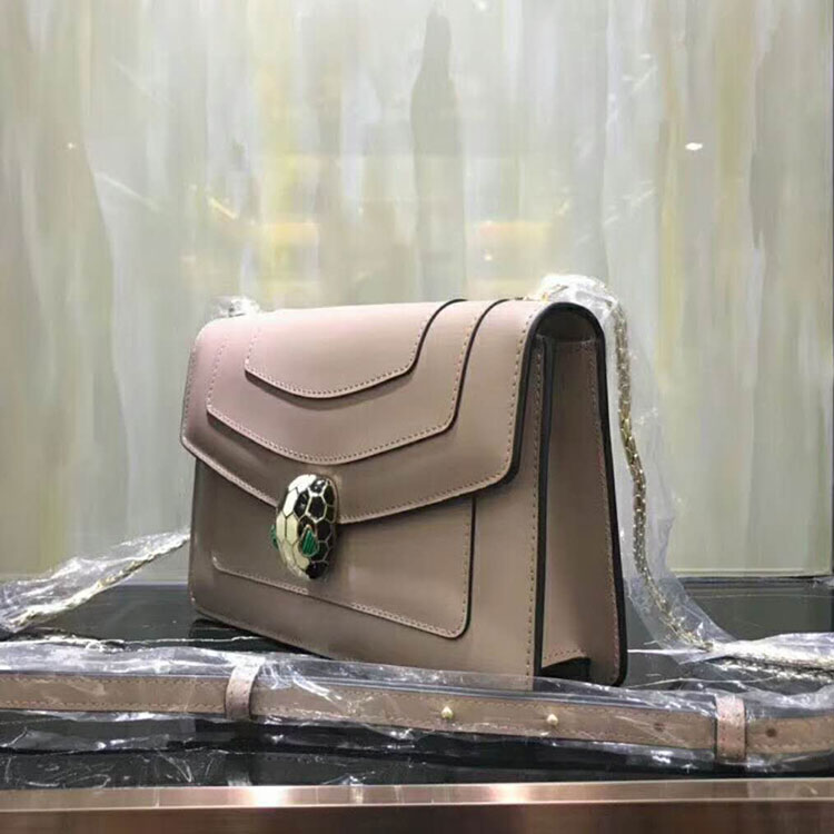 2018 BVLGARI Serpenti Forever flap cover bag