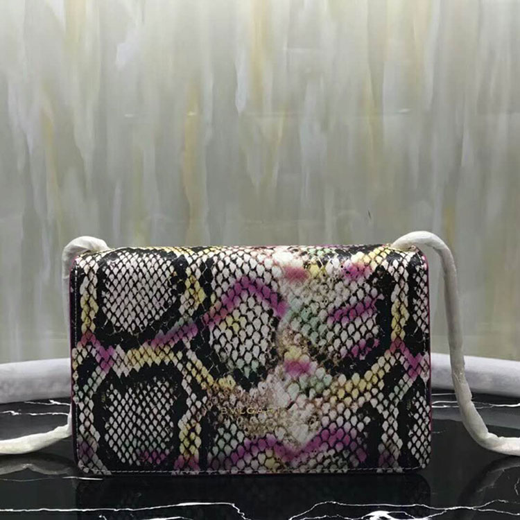 2018 BVLGARI Serpenti Forever flap cover bag