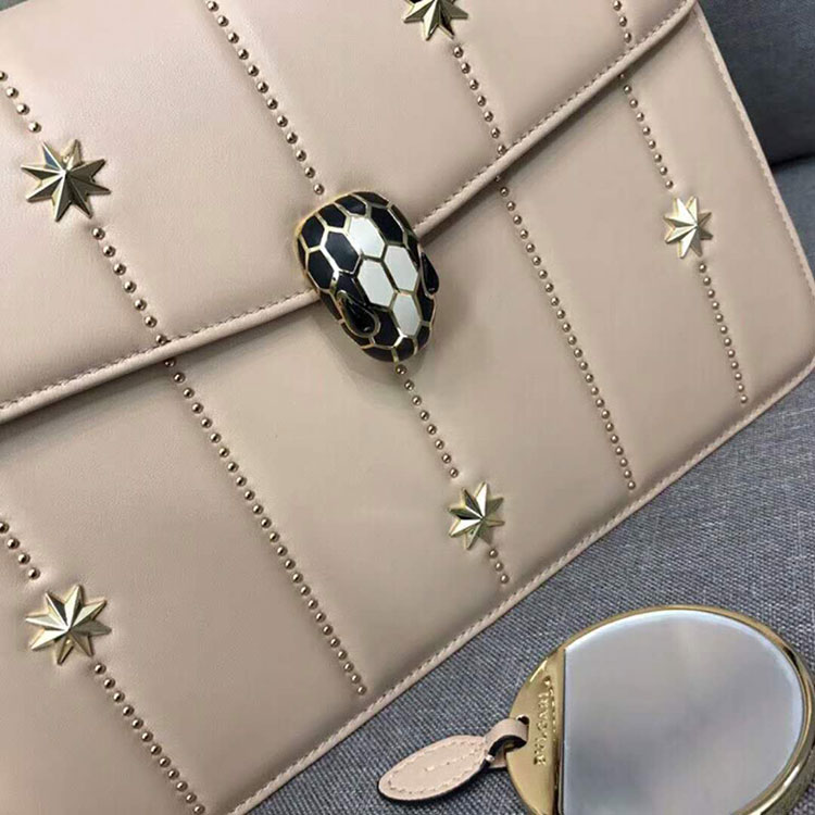 2018 BVLGARI Serpenti Forever flap cover bag