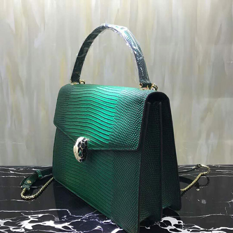 2018 BVLGARI Serpenti Forever flap cover bag