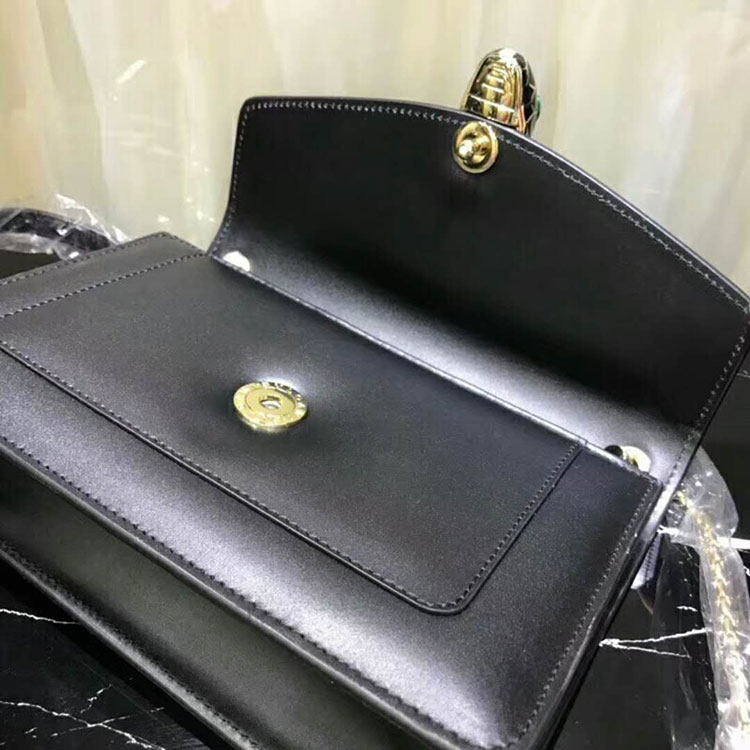 2018 BVLGARI Serpenti Forever flap cover bag