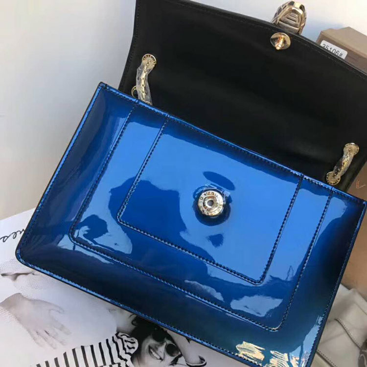 2018 BVLGARI Serpenti Forever flap cover bag