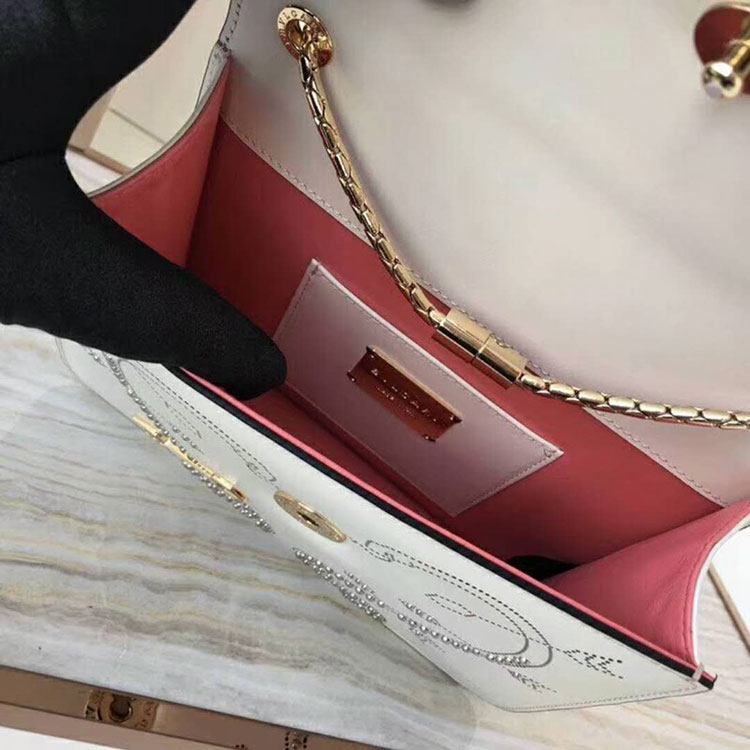 2018 BVLGARI Serpenti Forever flap cover bag