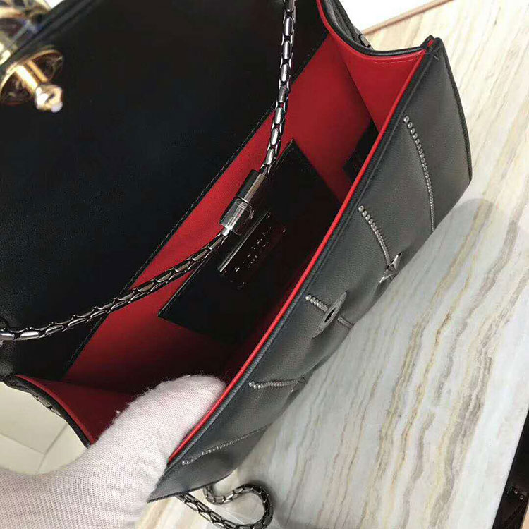 2018 BVLGARI Serpenti Forever flap cover bag