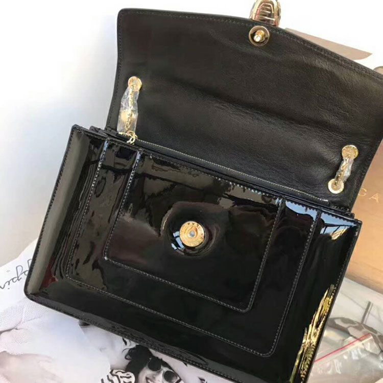 2018 BVLGARI Serpenti Forever flap cover bag