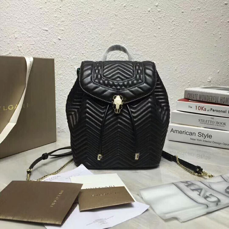 2018 BVLGARI Small Backpack