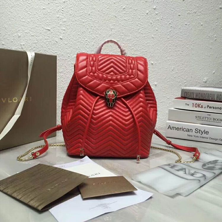 2018 BVLGARI Small Backpack