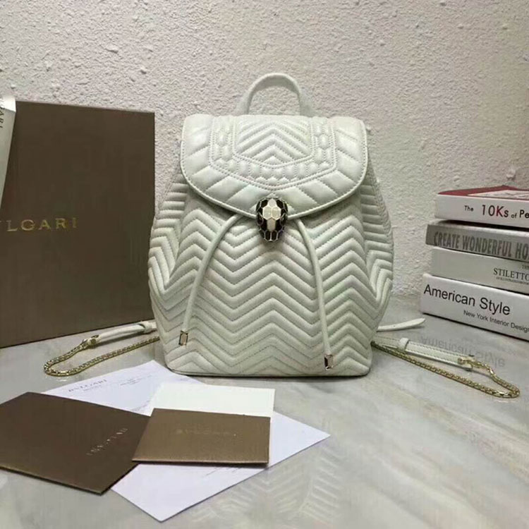 2018 BVLGARI Small Backpack