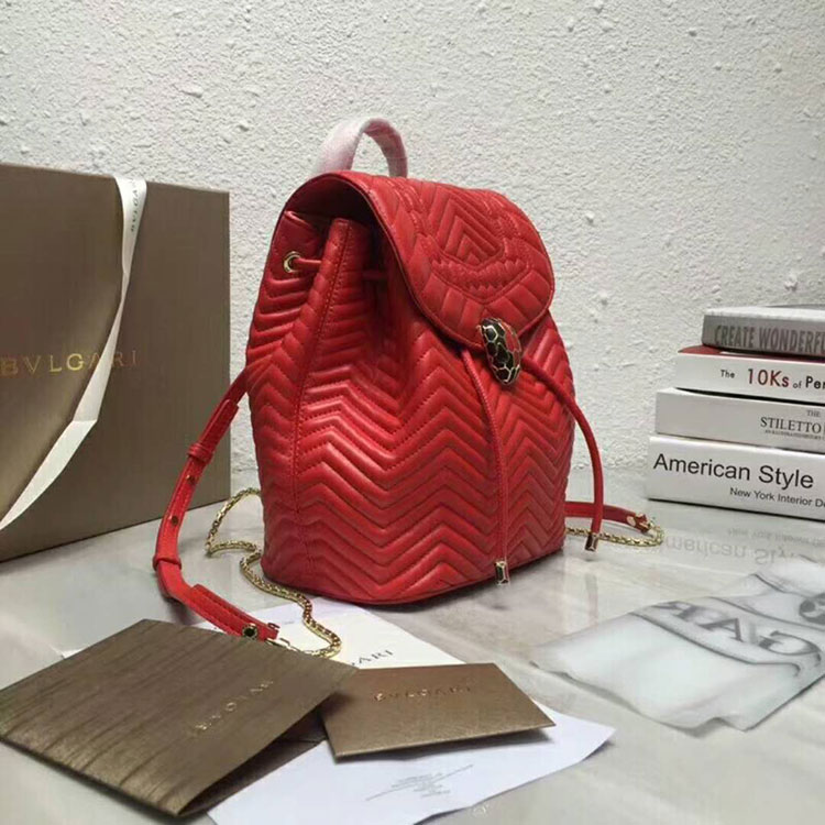 2018 BVLGARI Small Backpack