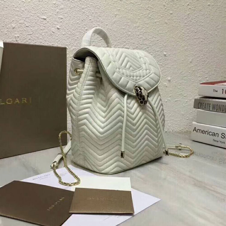 2018 BVLGARI Small Backpack