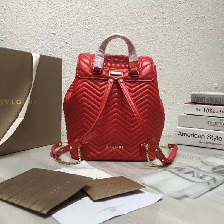 2018 BVLGARI Small Backpack