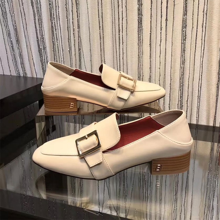 2018 Bally women shoes in Calfskin leather