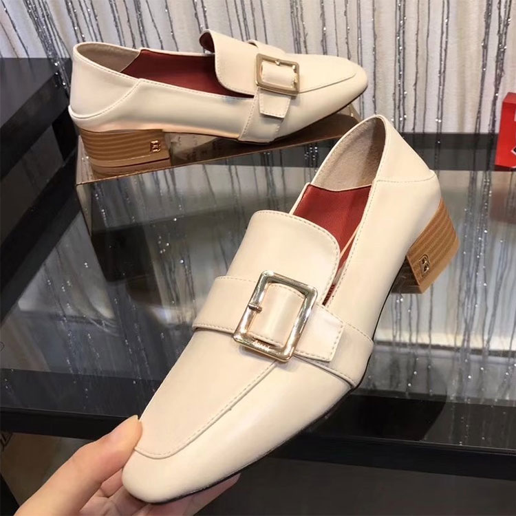 2018 Bally women shoes in Calfskin leather